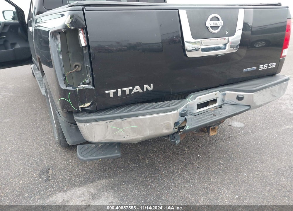 2008 NISSAN TITAN SE/XE VIN: 1N6BA07D58N345681