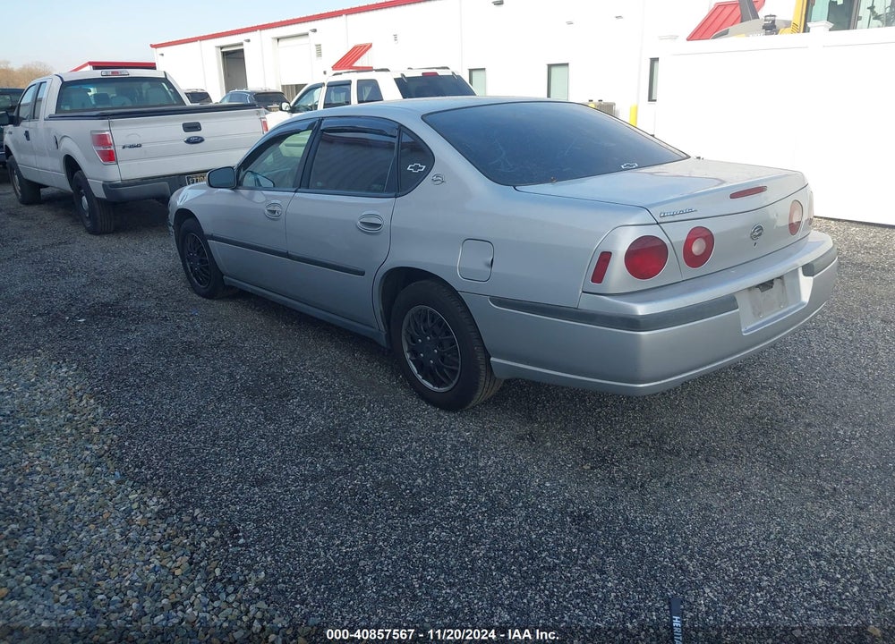 2000 CHEVROLET IMPALA VIN: 2G1WF55E0Y9182948