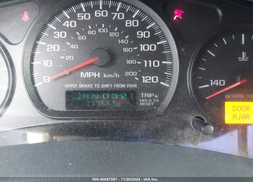 2000 CHEVROLET IMPALA VIN: 2G1WF55E0Y9182948