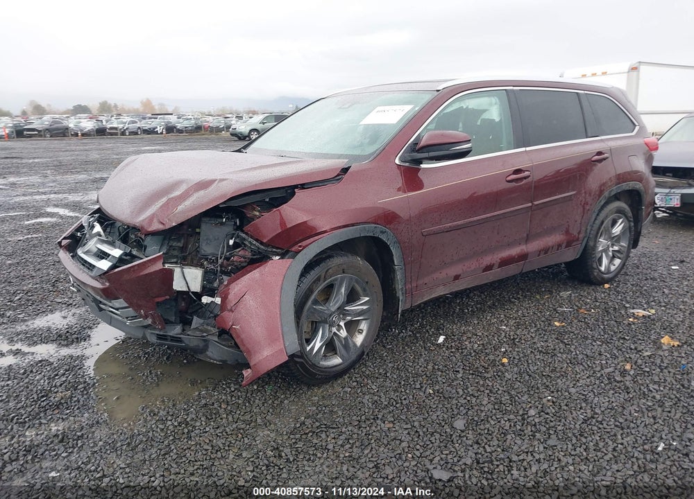 2017 TOYOTA HIGHLANDER LIMITED/PLATINUM VIN: 5TDDZRFH5HS387131