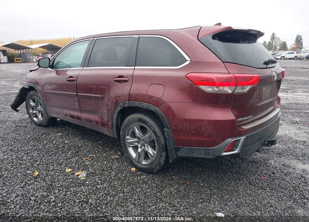 2017 TOYOTA HIGHLANDER LIMITED/PLATINUM VIN: 5TDDZRFH5HS387131