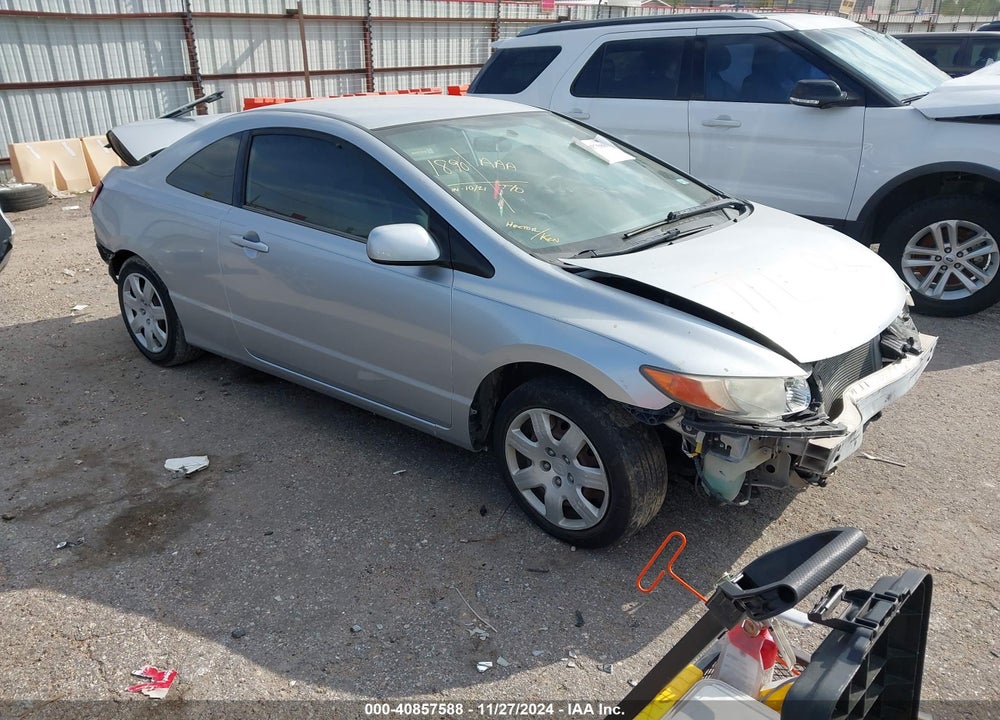 2007 HONDA CIVIC LX VIN: 2HGFG12627H520253