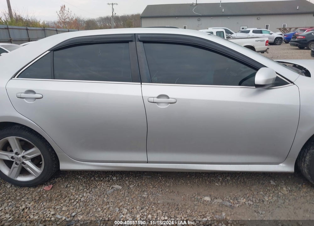 2012 TOYOTA CAMRY SE VIN: 4T1BF1FK1CU118606
