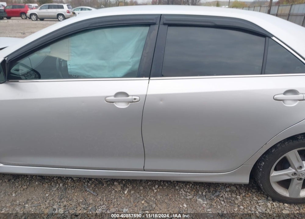 2012 TOYOTA CAMRY SE VIN: 4T1BF1FK1CU118606
