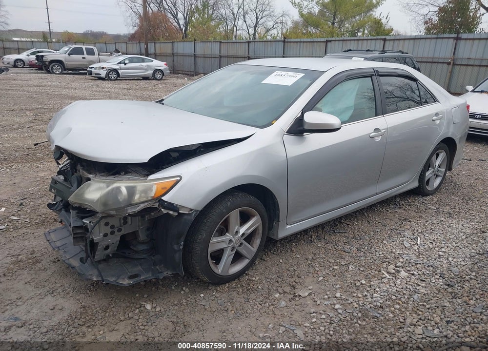 2012 TOYOTA CAMRY SE VIN: 4T1BF1FK1CU118606