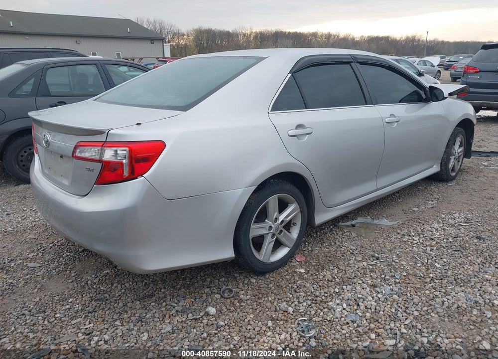 2012 TOYOTA CAMRY SE VIN: 4T1BF1FK1CU118606