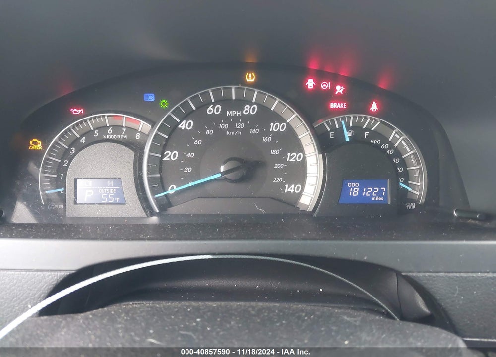 2012 TOYOTA CAMRY SE VIN: 4T1BF1FK1CU118606