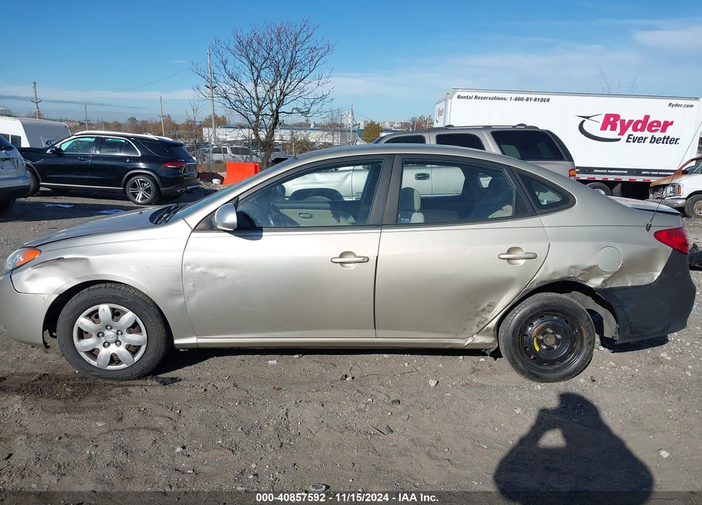 2007 HYUNDAI ELANTRA GLS/LIMITED/SE VIN: KMHDU46D77U050352