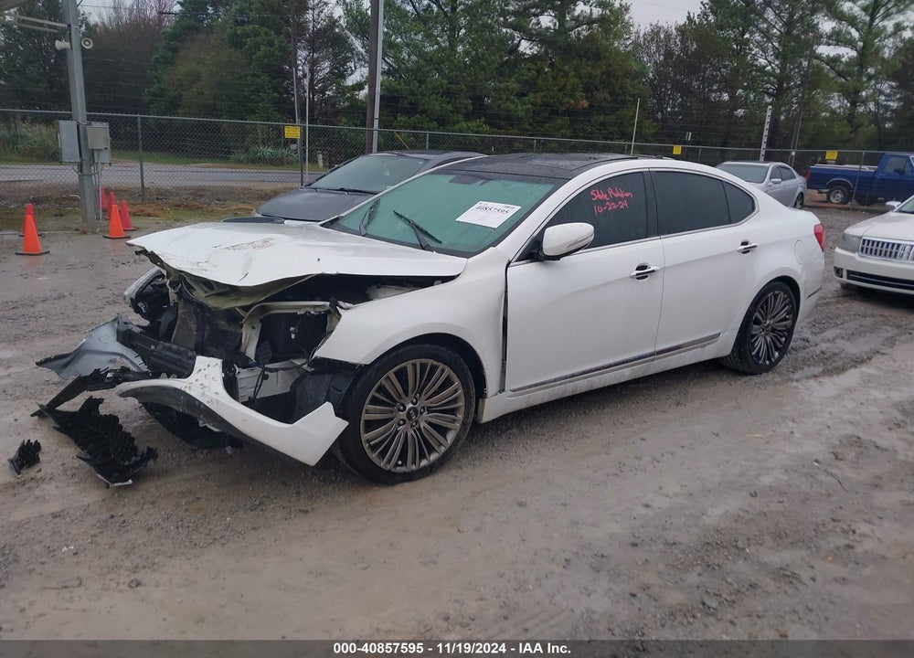 2014 KIA CADENZA LIMITED VIN: KNALN4D71E5152034