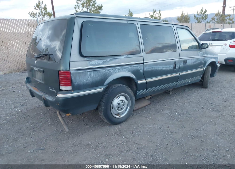 1992 CHRYSLER TOWN & COUNTRY VIN: 1C4GK54RXNX258099
