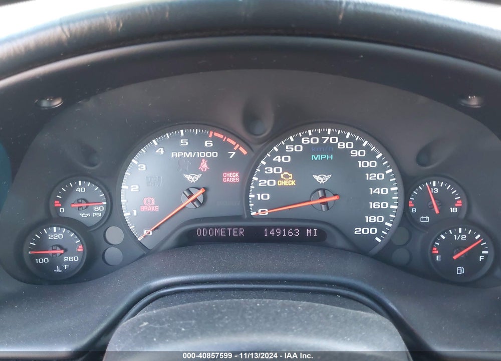 2004 CHEVROLET CORVETTE VIN: 1G1YY22GX45119547