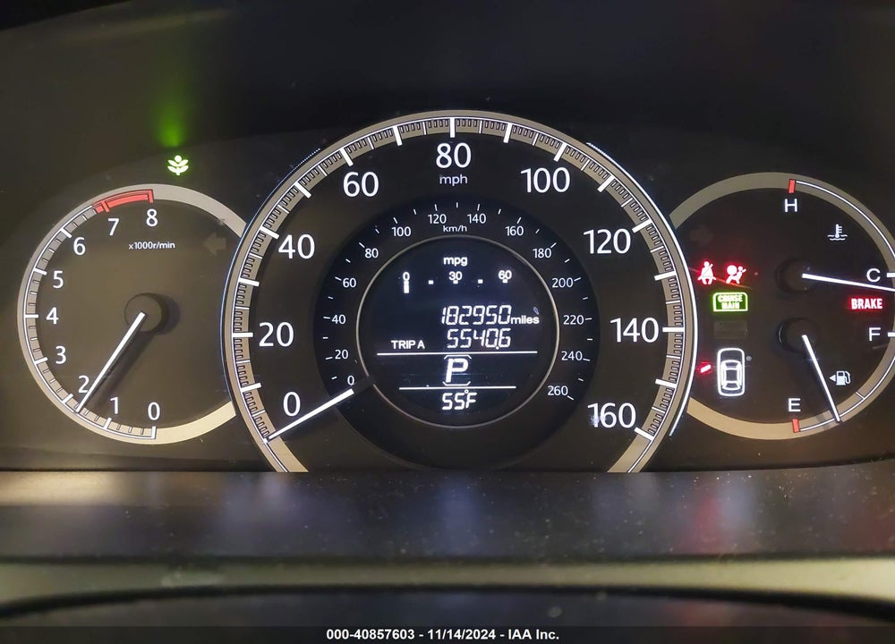 2013 HONDA ACCORD EX VIN: 1HGCR2F78DA031131