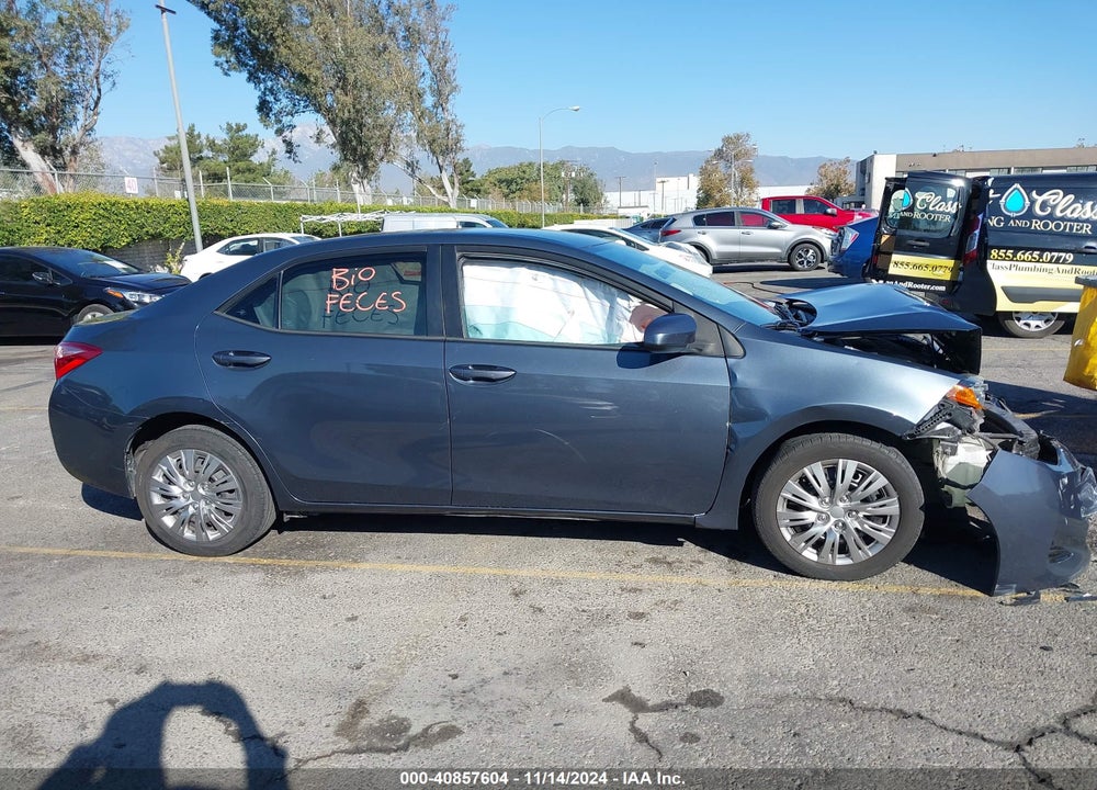 2018 TOYOTA COROLLA LE VIN: 5YFBURHE1JP795312
