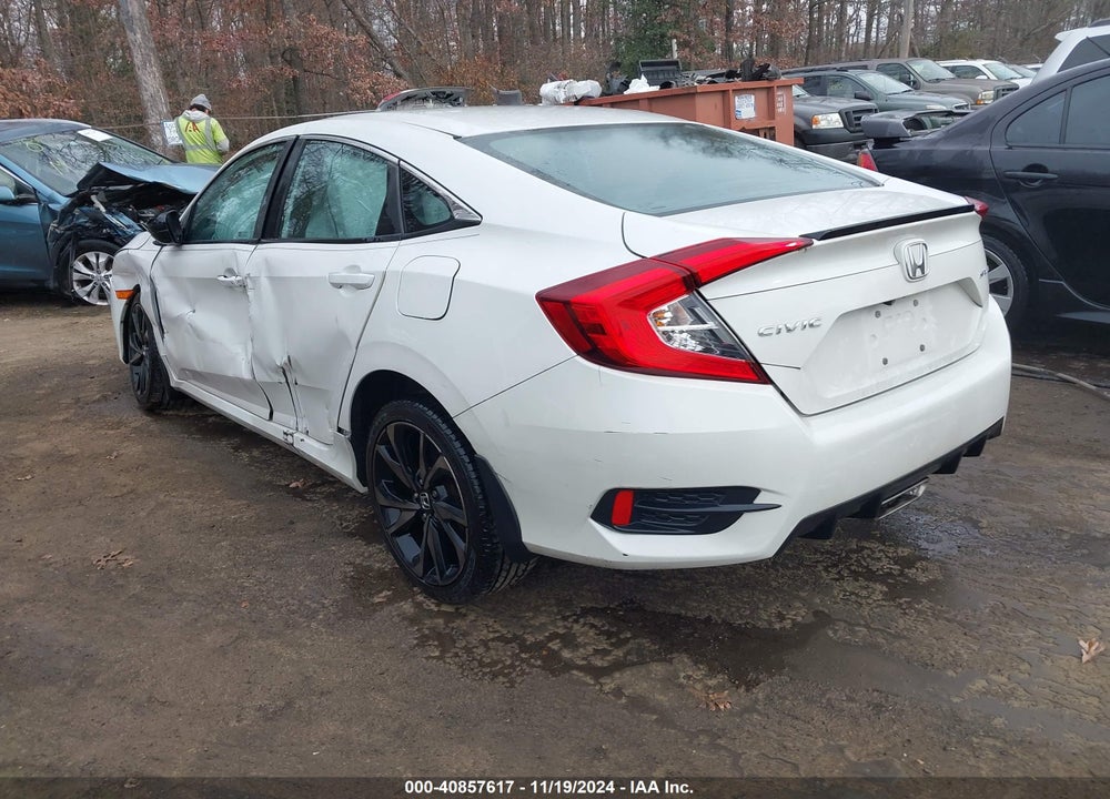 2019 HONDA CIVIC SPORT VIN: 2HGFC2F86KH541290