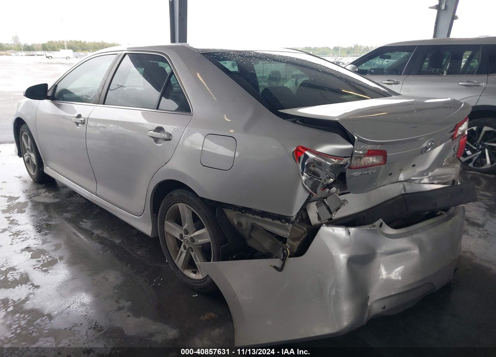2012 TOYOTA CAMRY SE VIN: 4T1BF1FK7CU185405