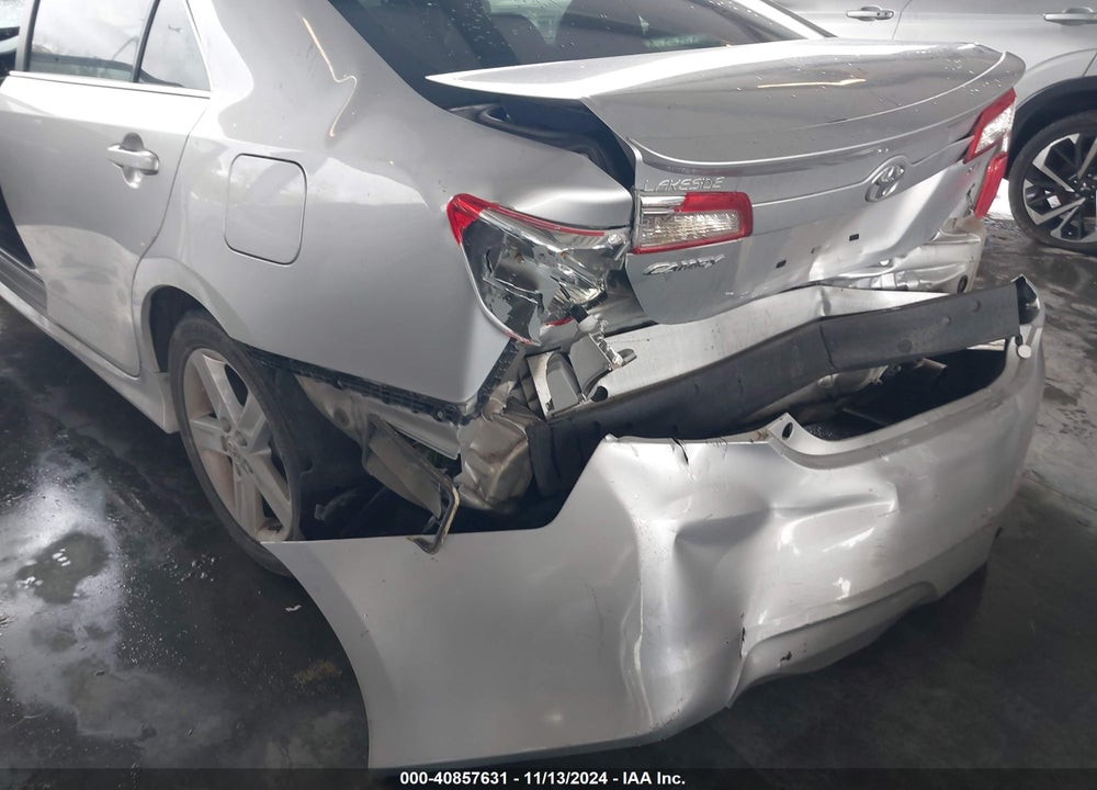 2012 TOYOTA CAMRY SE VIN: 4T1BF1FK7CU185405