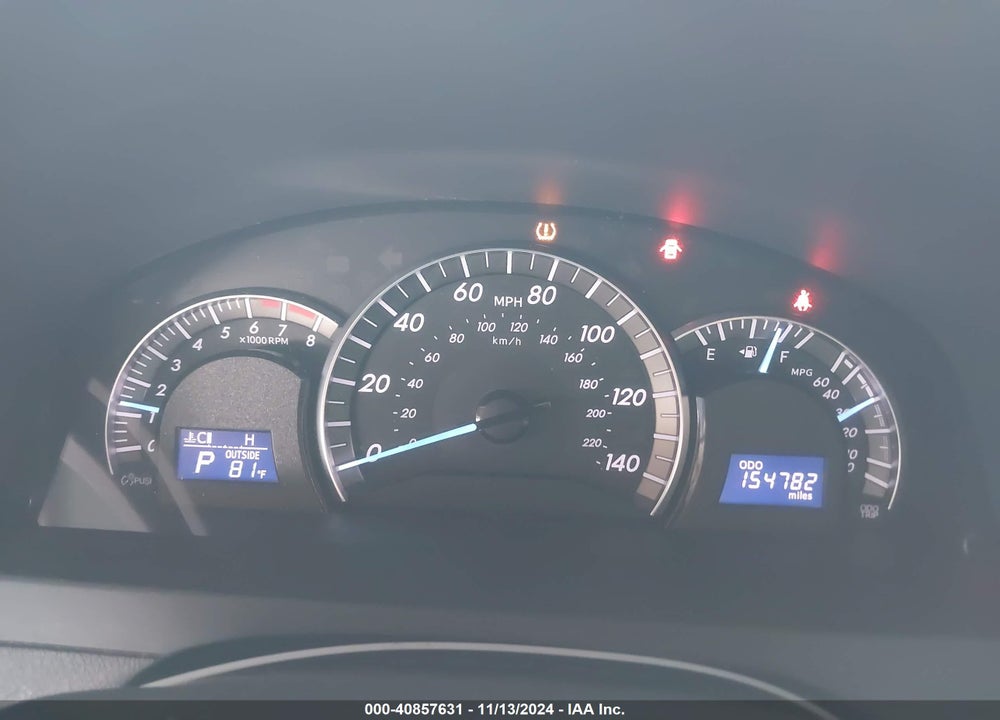 2012 TOYOTA CAMRY SE VIN: 4T1BF1FK7CU185405