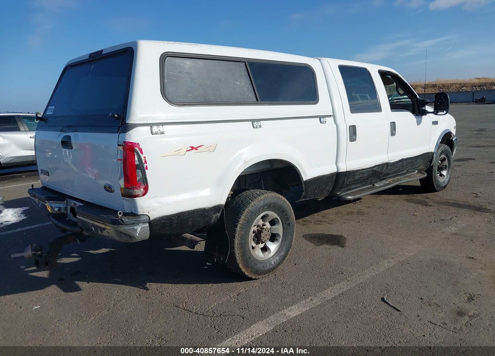 1999 FORD F-250 LARIAT/XL/XLT VIN: 1FTNW21F6XEA04473