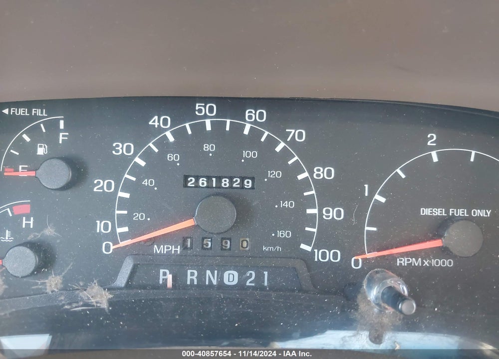 1999 FORD F-250 LARIAT/XL/XLT VIN: 1FTNW21F6XEA04473