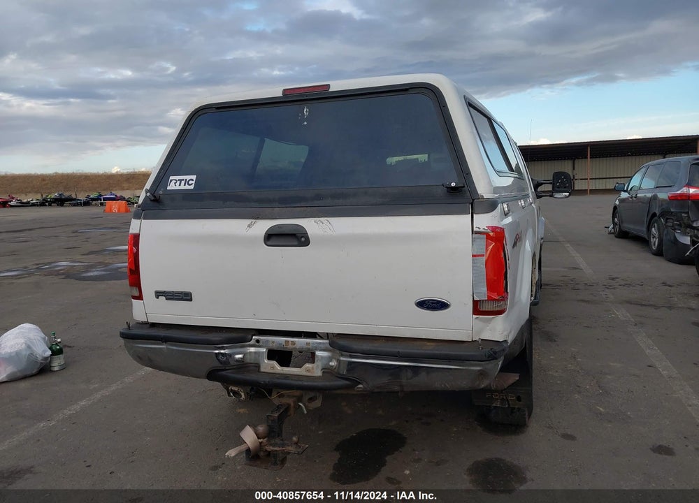 1999 FORD F-250 LARIAT/XL/XLT VIN: 1FTNW21F6XEA04473