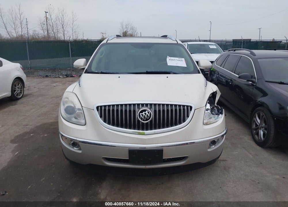 2012 BUICK ENCLAVE PREMIUM VIN: 5GAKVDED7CJ254849