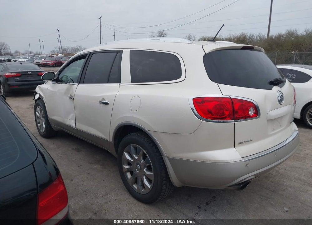 2012 BUICK ENCLAVE PREMIUM VIN: 5GAKVDED7CJ254849