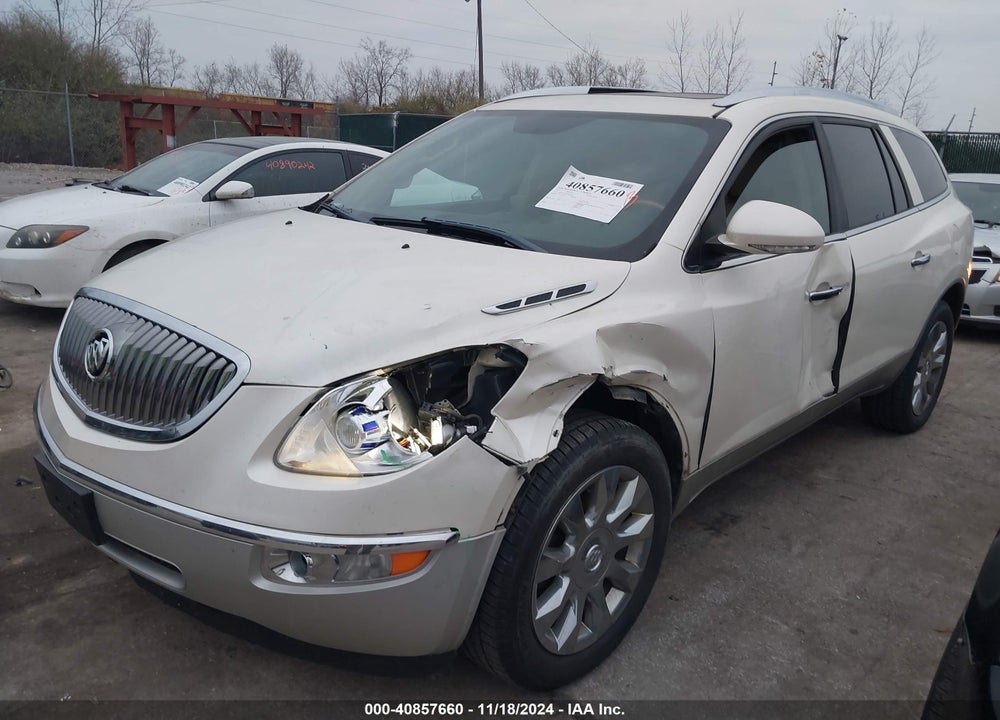 2012 BUICK ENCLAVE PREMIUM VIN: 5GAKVDED7CJ254849