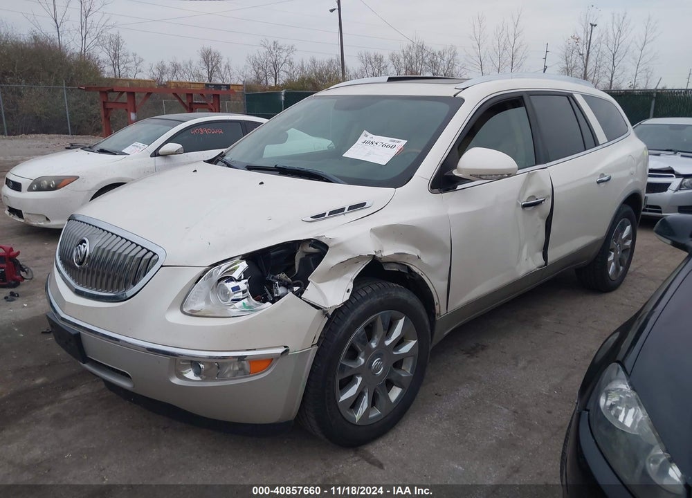 2012 BUICK ENCLAVE PREMIUM VIN: 5GAKVDED7CJ254849