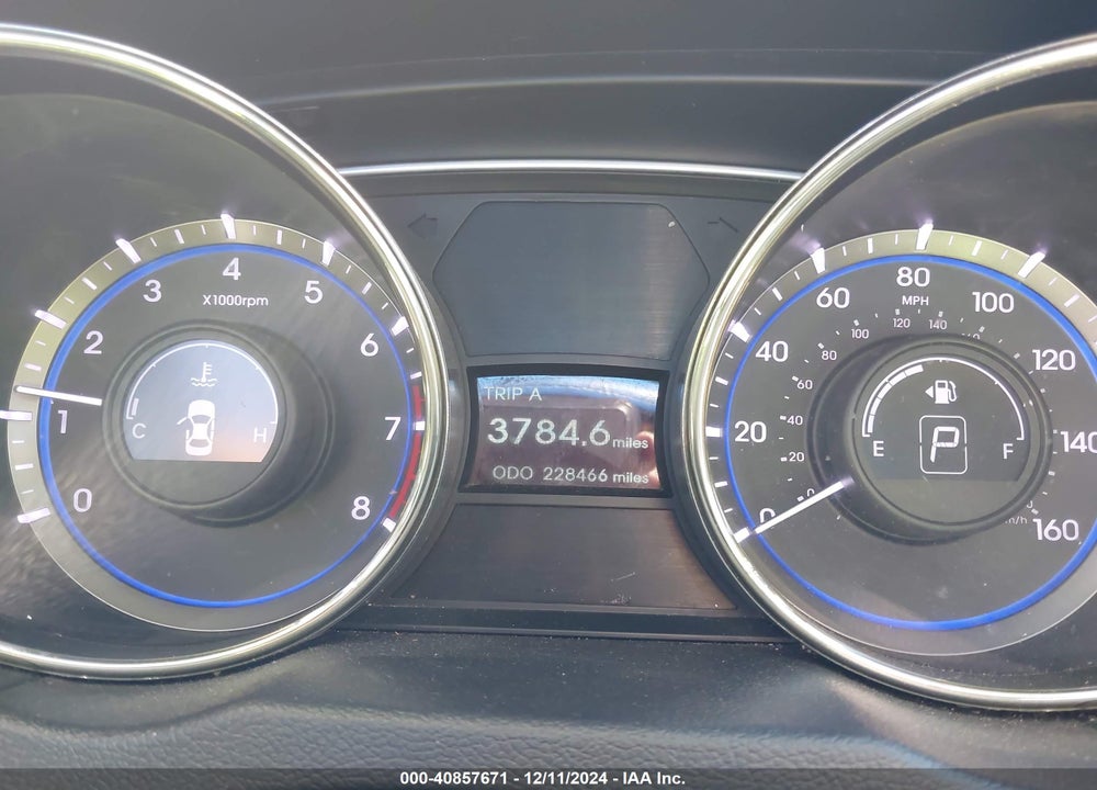 2012 HYUNDAI SONATA LIMITED 2.0T VIN: 5NPEC4AB0CH471223