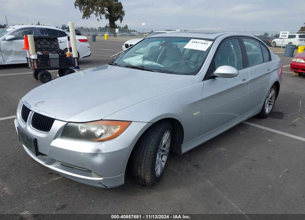 2008 BMW 328I VIN: WBAVA37528NL44012