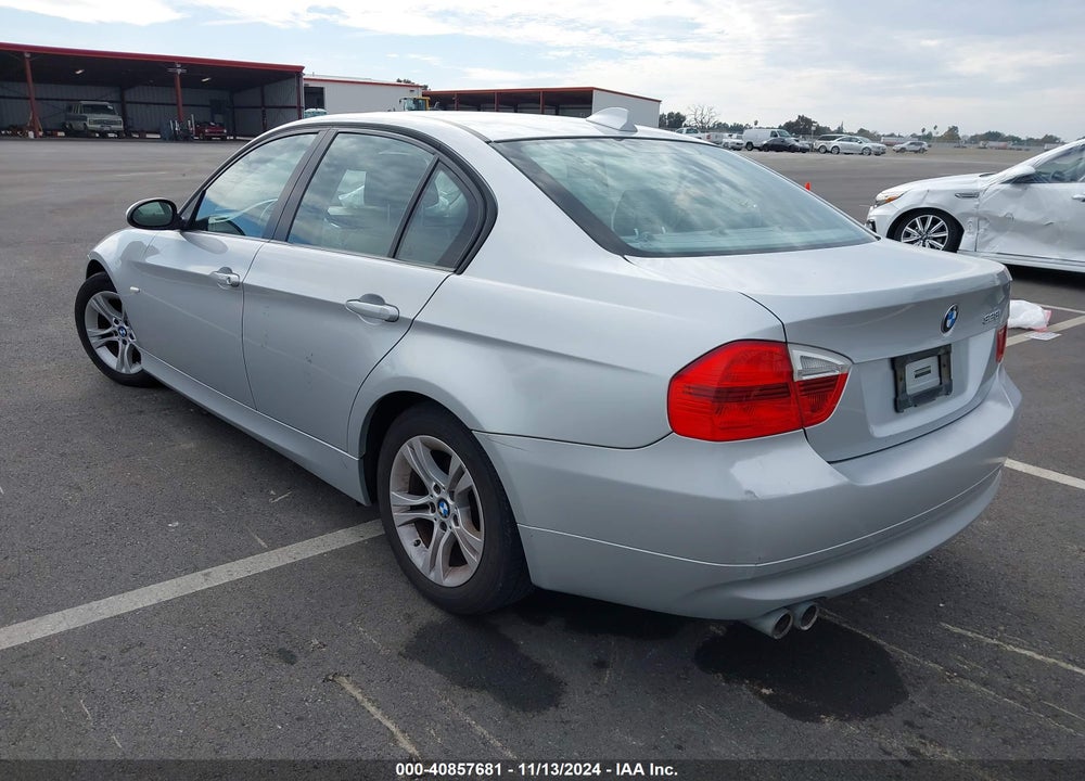 2008 BMW 328I VIN: WBAVA37528NL44012