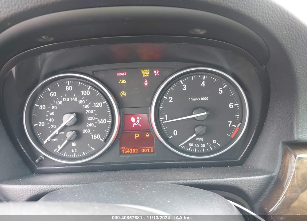 2008 BMW 328I VIN: WBAVA37528NL44012
