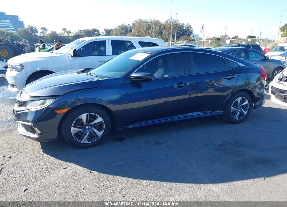 2019 HONDA CIVIC LX VIN: 2HGFC2F64KH503605