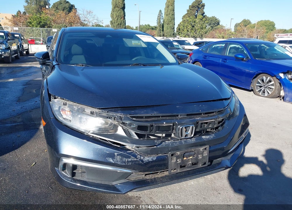 2019 HONDA CIVIC LX VIN: 2HGFC2F64KH503605
