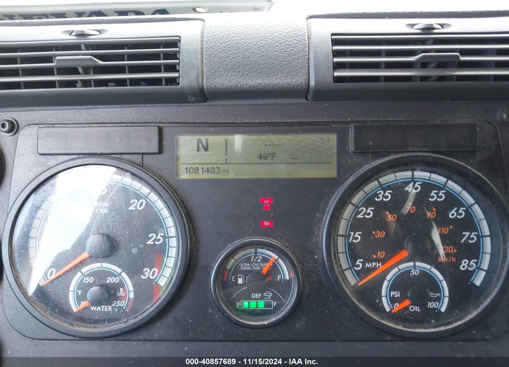 2016 FREIGHTLINER CASCADIA 125 VIN: 3AKJGLD53GSGZ1329