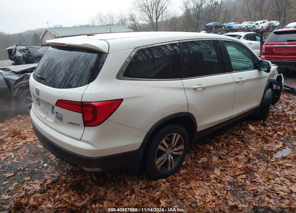 2017 HONDA PILOT EX-L VIN: 5FNYF6H54HB055021