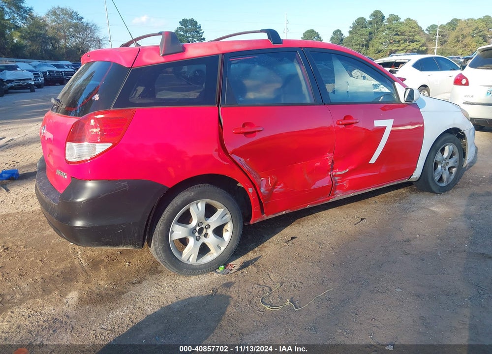 2004 TOYOTA MATRIX/XR VIN: 2T1KR32E34C298807