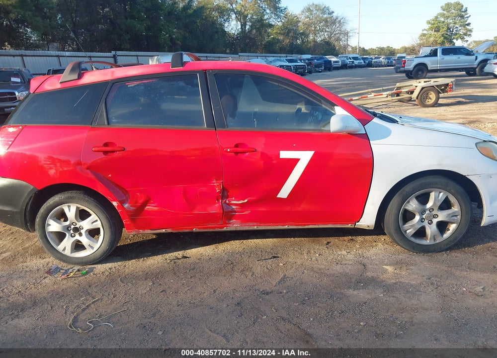 2004 TOYOTA MATRIX/XR VIN: 2T1KR32E34C298807