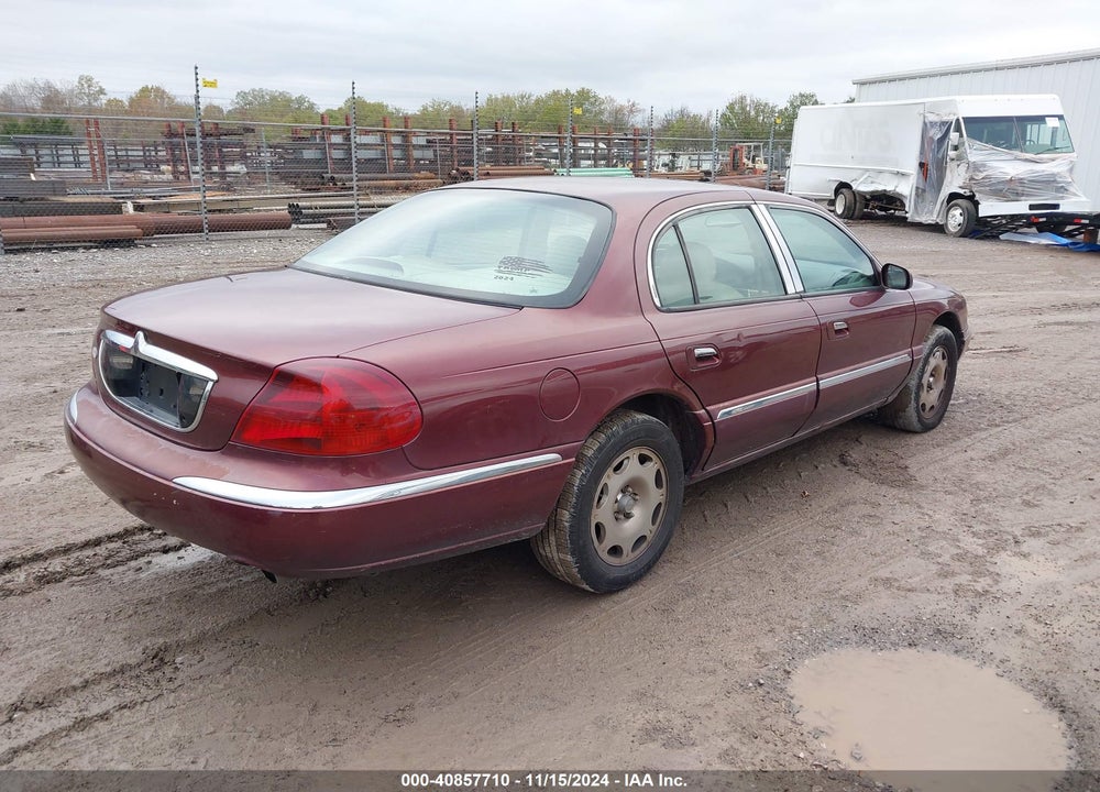 2002 LINCOLN CONTINENTAL VIN: 1LNHM97V72Y701583