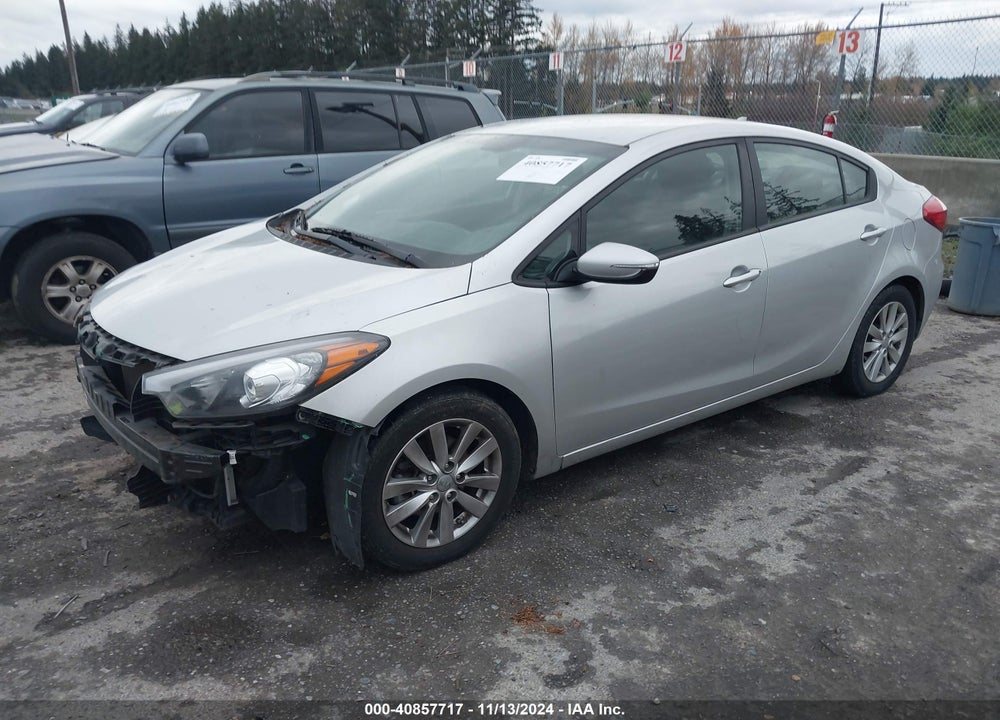 2016 KIA FORTE LX VIN: KNAFX4A62G5604109