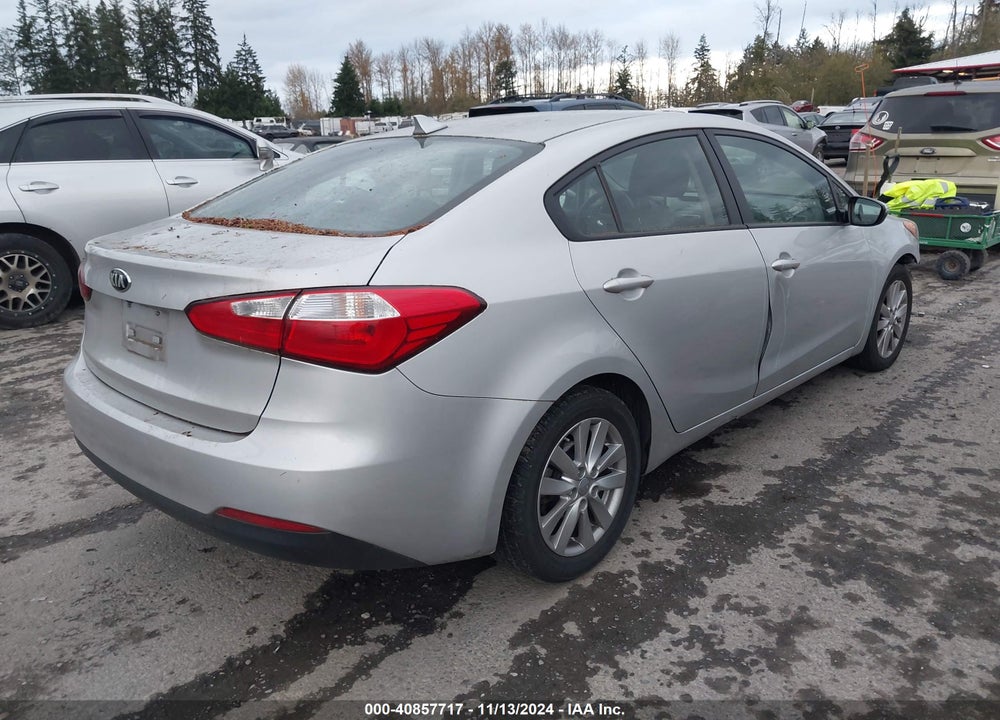 2016 KIA FORTE LX VIN: KNAFX4A62G5604109