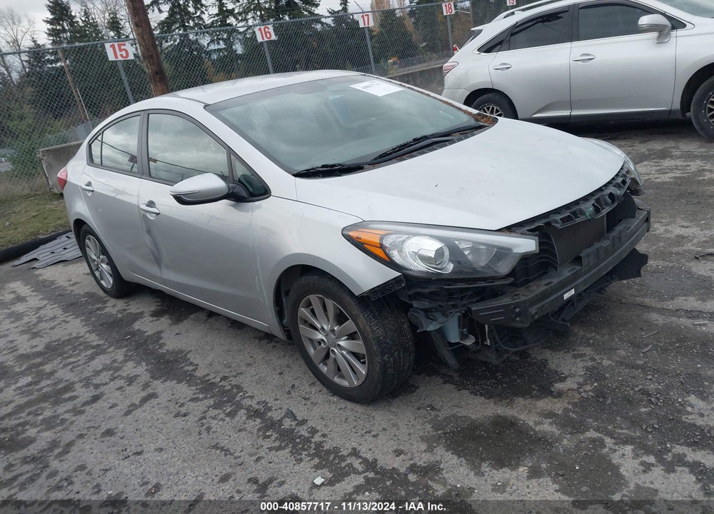 2016 KIA FORTE LX VIN: KNAFX4A62G5604109