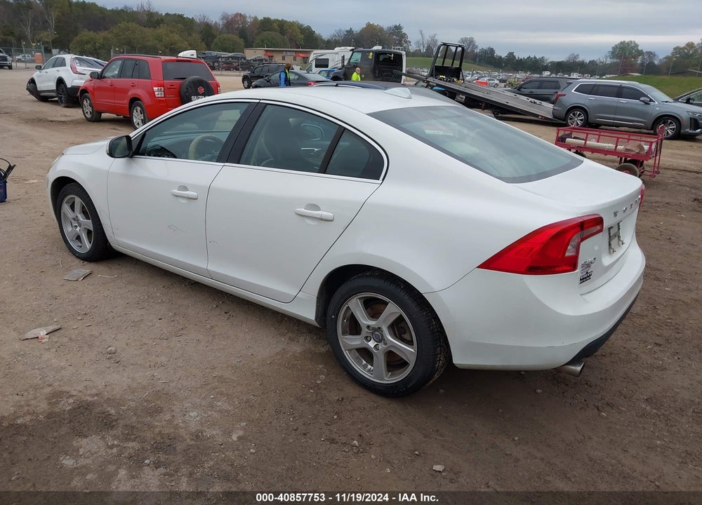 2013 VOLVO S60 T5 VIN: YV1612FS5D1214049