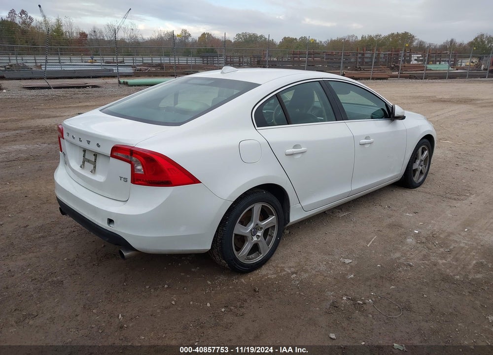 2013 VOLVO S60 T5 VIN: YV1612FS5D1214049