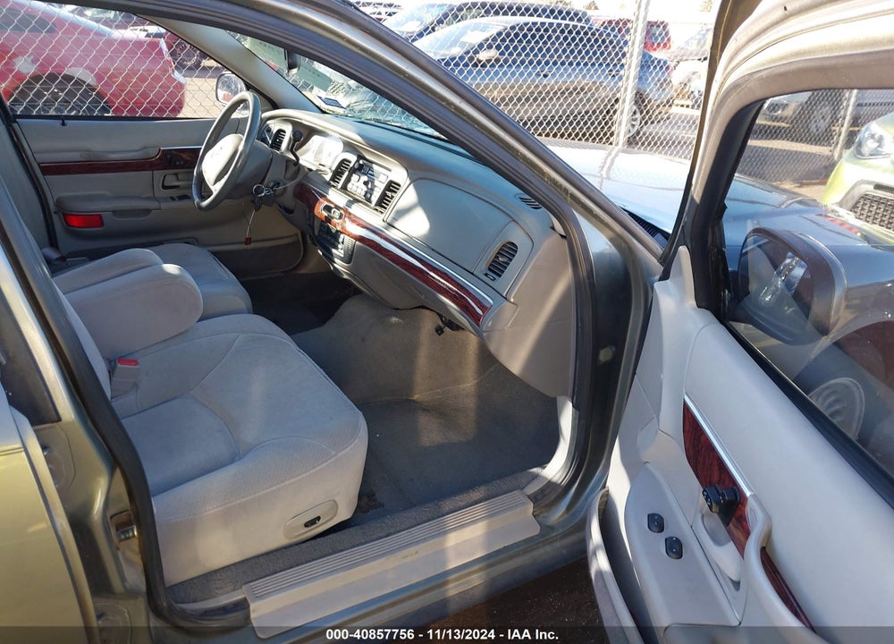 2001 MERCURY GRAND MARQUIS LS VIN: 2MEFM75W81X706994