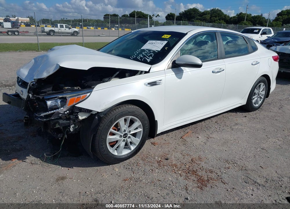 2016 KIA OPTIMA LX VIN: KNAGT4L3XG5102659