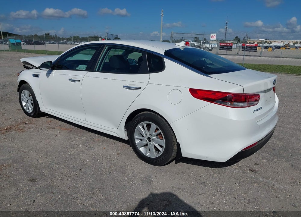 2016 KIA OPTIMA LX VIN: KNAGT4L3XG5102659