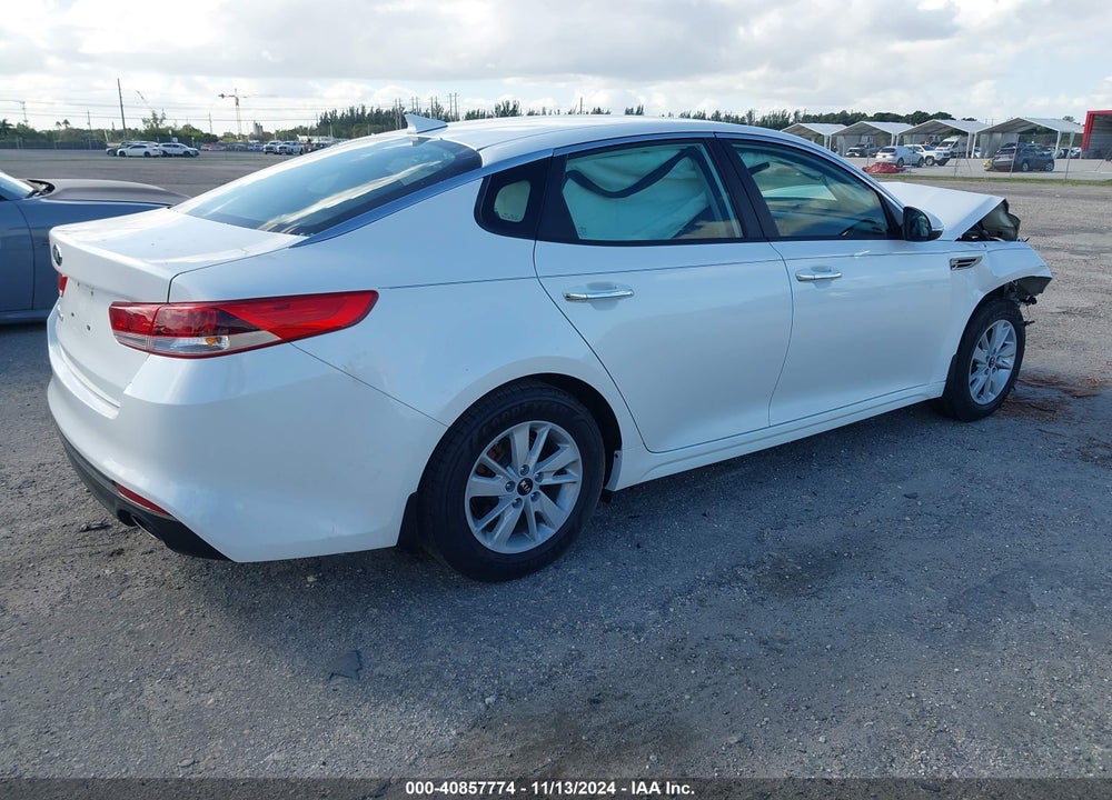 2016 KIA OPTIMA LX VIN: KNAGT4L3XG5102659