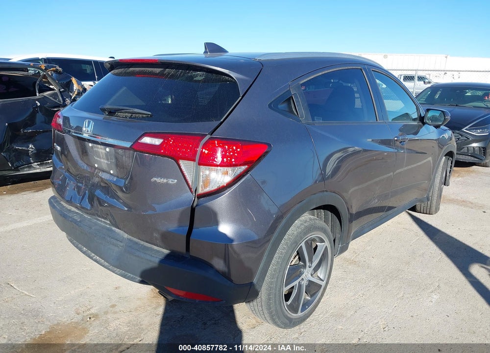 2022 HONDA HR-V AWD EX VIN: 3CZRU6H55NM755237