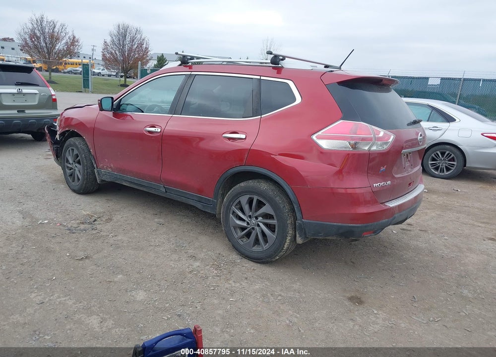 2016 NISSAN ROGUE SL VIN: 5N1AT2MV9GC799939